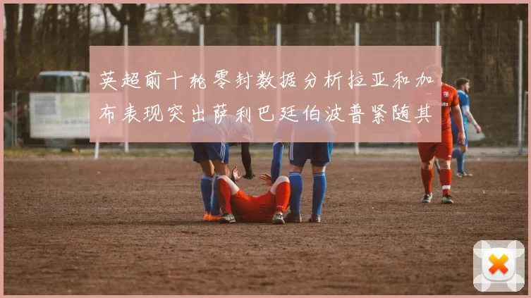 英超前十轮零封数据分析拉亚和加布表现突出萨利巴廷伯波普紧随其后